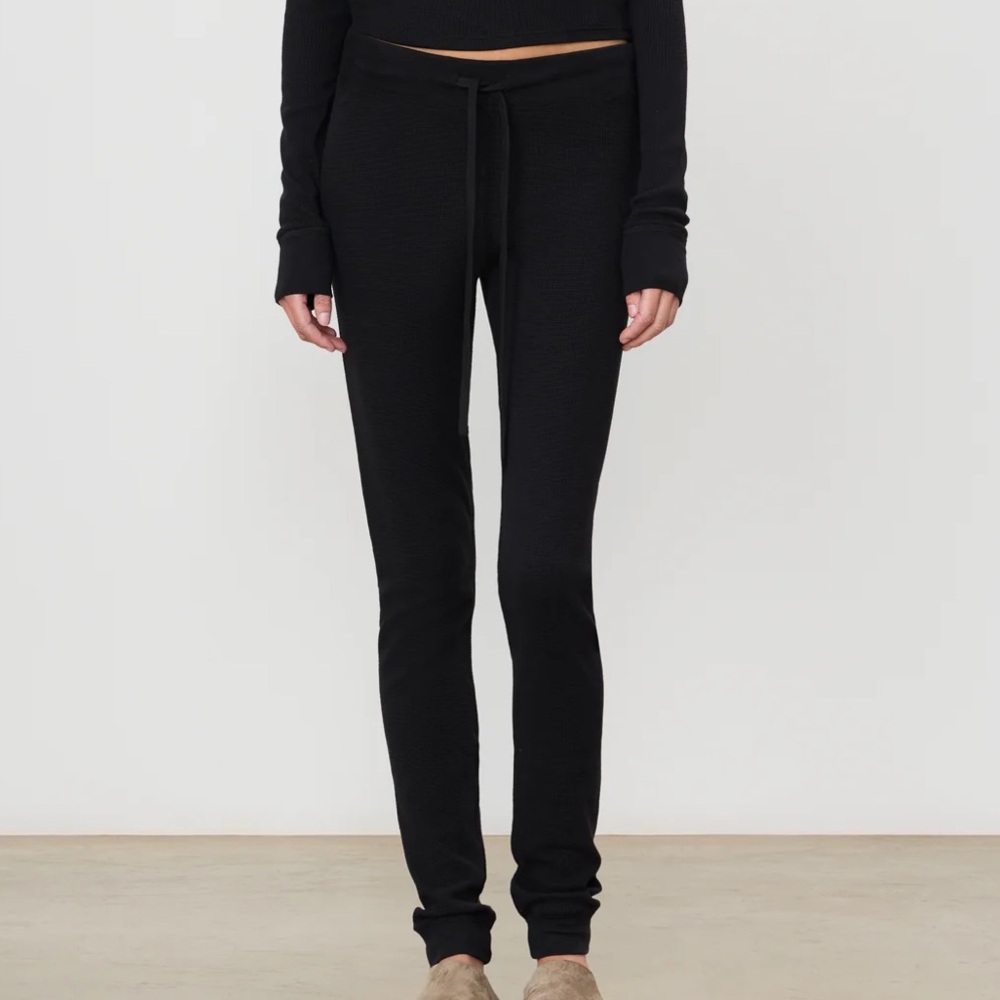 Terne Drawstring Pant Black